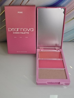 Pear Nova Cheek Palette in Pink 3g/0.14 oz x 3 New