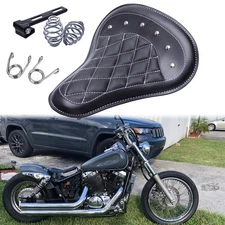 Bobber Motorcycle Large Solo Seat Spring For Honda Shadow Spirit VT 1100 750 600