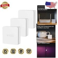 Wyze Climate Sensor 3pk, Accurate Temp & Humi...