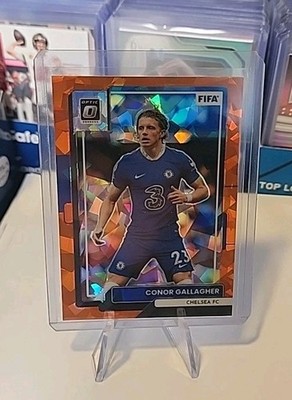 Conor Gallagher 2022-23 Donruss FIFA OPTIC ORANGE ICE PARALLEL Card #16 CHELSEA 