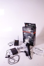 Azden WMS-Pro VHF Wireless Mic System Video DSLR Transmitter / Receiver, 2 Mics