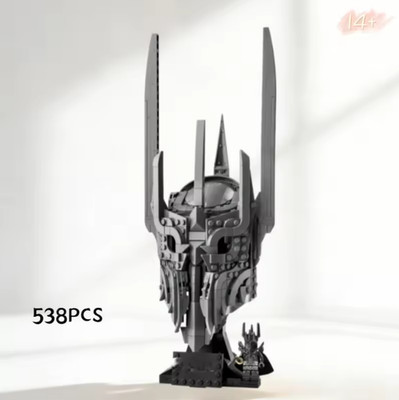 NEW Lord of the Rings Sauron's Helmet 11373 Building Blocks Model Bricks Set