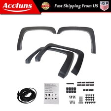 Suitable For Silverado 15002500hd3500hd 2007-2013 Fender Flares Black Plastic Suitable For Silverado 15002500hd3500hd 2007-2013 Fender Flares Black Plastic
