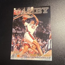 Score Board 1996 Basketball Rookies Marcus Camby Rookie #2 UMass NCAA Card