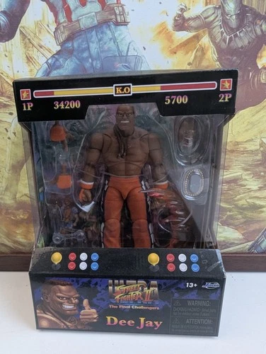 Jada Ultra Street Fighter II: Dee Jay 6" Deluxe Collector Figure