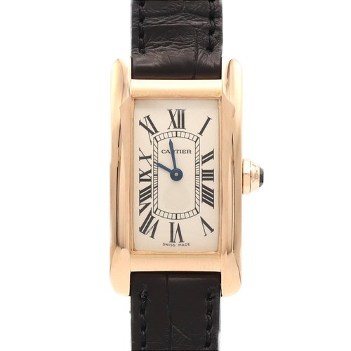 Cartier Tank Americaine W2607456 34.8 mm Silver Dial