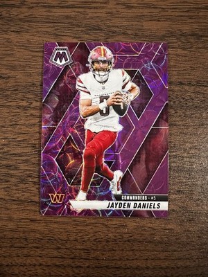 2025 Panini Mosaic Football Purple Scope #232 Jayden Daniels | eBay