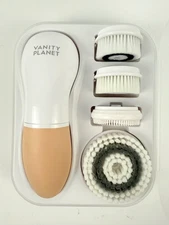 Vanity Planet Raedia Facial Cleansing System – 4 Brush Heads – Open Box