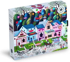 Buffalo Games Silver Charles Wysocki Confection Street 1000 Piece Jigsaw Puzzle