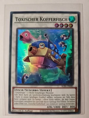 Yu-Gi-Oh! Toxischer Kofferfisch • ALIN-DE085 • Super Rare • Deutsch • NM - Bild 1 von 3