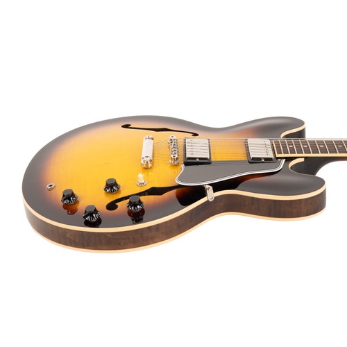 Used Gibson Custom ES-335 Dot Reissue Vintage Sunburst 2009 - Picture 5 of 11