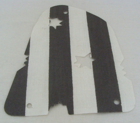 Lego Sail From 6289/6290 Red Beard Runner Gray & White Stripes Cannonball Holes