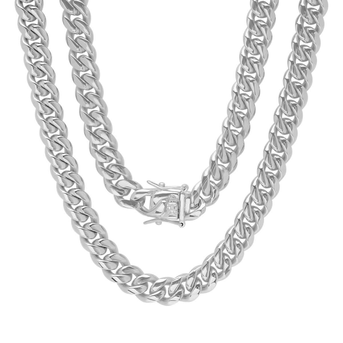 Men's Stainless Steel Miami Cuban Chain