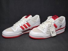 Adidas Forum 84 Low ADV White Men's Size 11.5 Red Black Shoes Dunk IG7582 NBY