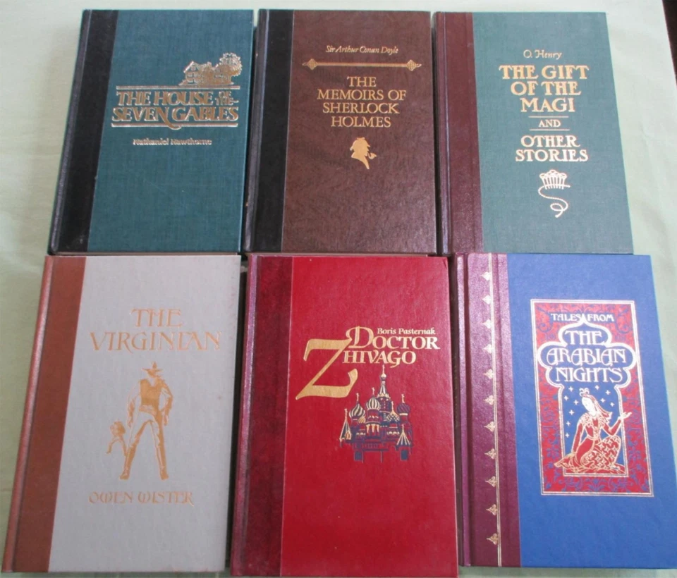 Reader's Digest THE WORLD'S BEST READING Lot of 20 Classic Literature DECORATIVE Foto 4 de 4