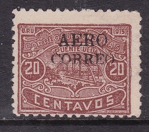 HONDURAS ^^^ RARER   # C6 mint NG  KEY AIRPOST   hcv@xxx  rum764hond
