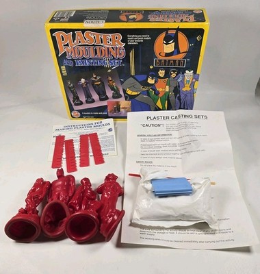 Animated Batman Plaster Moulding and Painting Set 1992 DC Comics