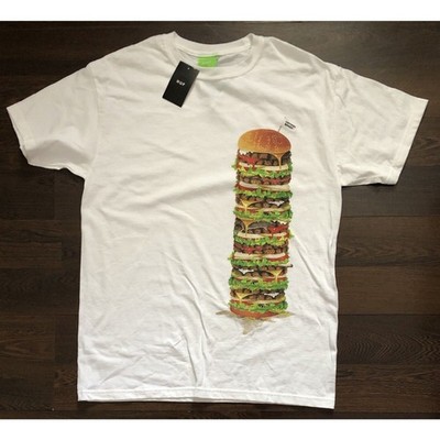 HUF Worldwide ''Ultra-Size Me'' Short Sleeve Tee (White) T-Shirt