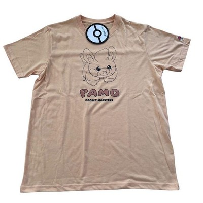 Pokemon Pamo Short Sleeve T-shirt Pink M Used