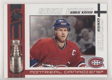 2003-04 Pacific Quest for the Cup Saku Koivu #55 0q3