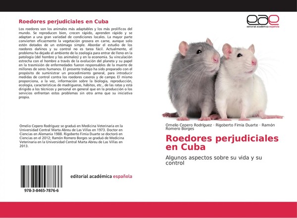 Omelio Cepero Rodriguez (U. A.) | Roedores Perjudiciales En Cuba | Taschenbuch-image