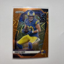 2024 Panini Prizm Football #169 Orange Lazer Prizm Cooper Kupp Rams