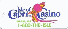Isle of Capri Casino - Biloxi, MS - Key Ring /Slot Cord Dangle