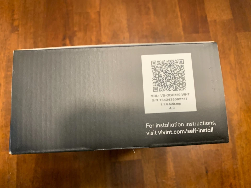 New- Vivint Outdoor Camera Pro Gen 2 VS-ODC350-WHT FHD 1080p Cube Camera - White - Image 3 of 4