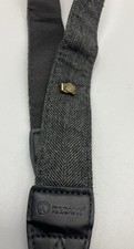 Tarion 4cm wide Camera Shoulder neck Strap Gray tweed western Suite