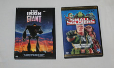 DVD Sci Fi Animation Brad Bird Iron Giant & Joe Dante Small Soldiers movies