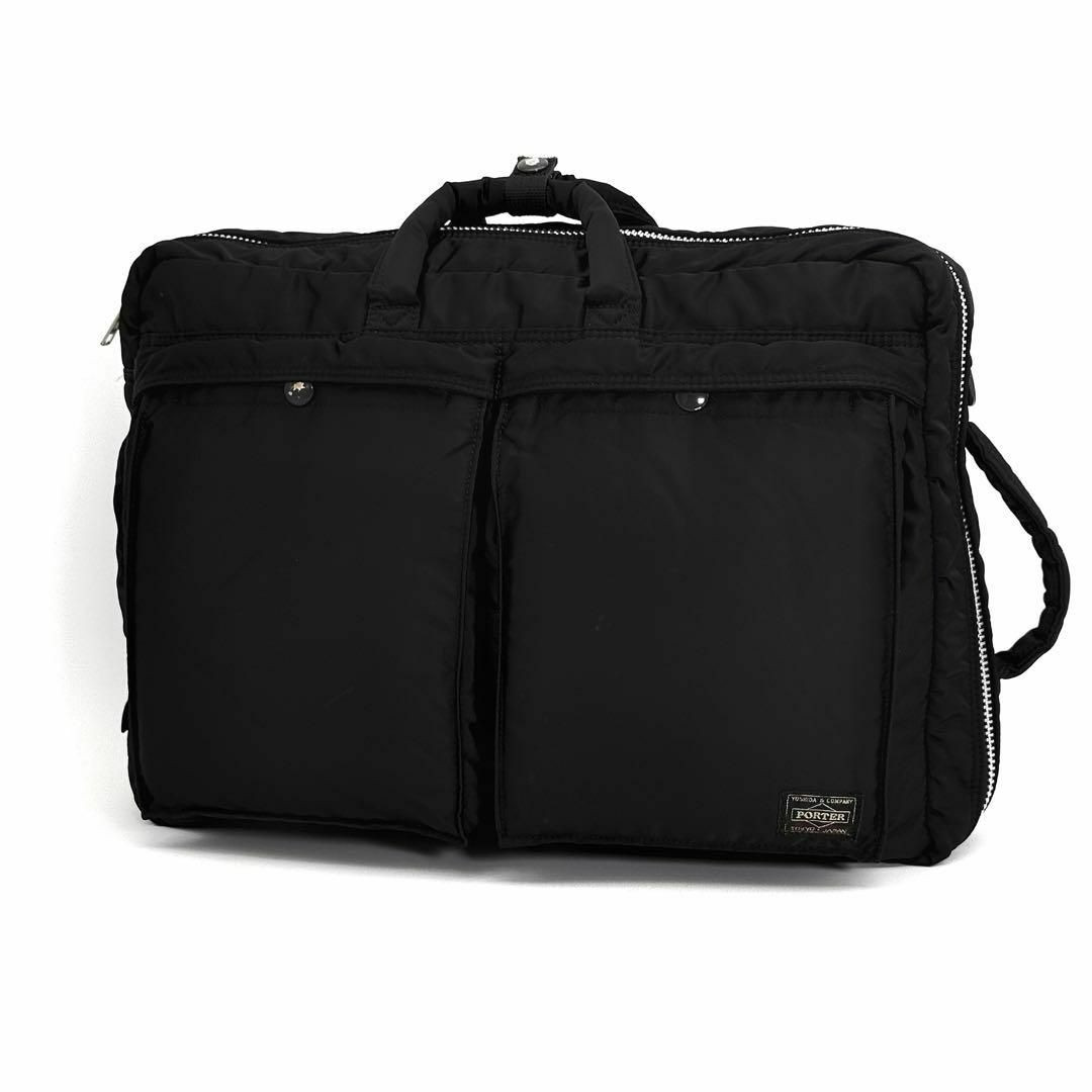 Porter Tanker Briefcase Backpack Nylon 38x28cm Black Business Bag