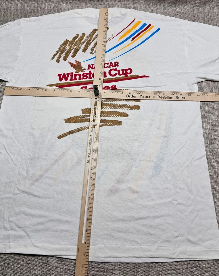 Camisa Copa Winston DE COLECCIÓN Para Hombre XL NASCAR 1992 Dale Earnhardt Nueva Stock Antiguo Años 90 Foto 4 de 4