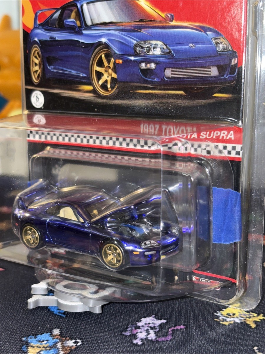 ホット ウィール RLC 1997 トヨタ スープラ 再接着。 ホット ウィール