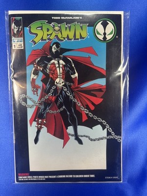 1994 Spawn # 1  Action Figure Comic Image  - 5.5 VG / FN - Todd McFarlane Toys￼