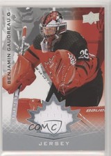 2021 Upper Deck Team Canada Juniors Jersey Benjamin Gaudreau #39 03z4