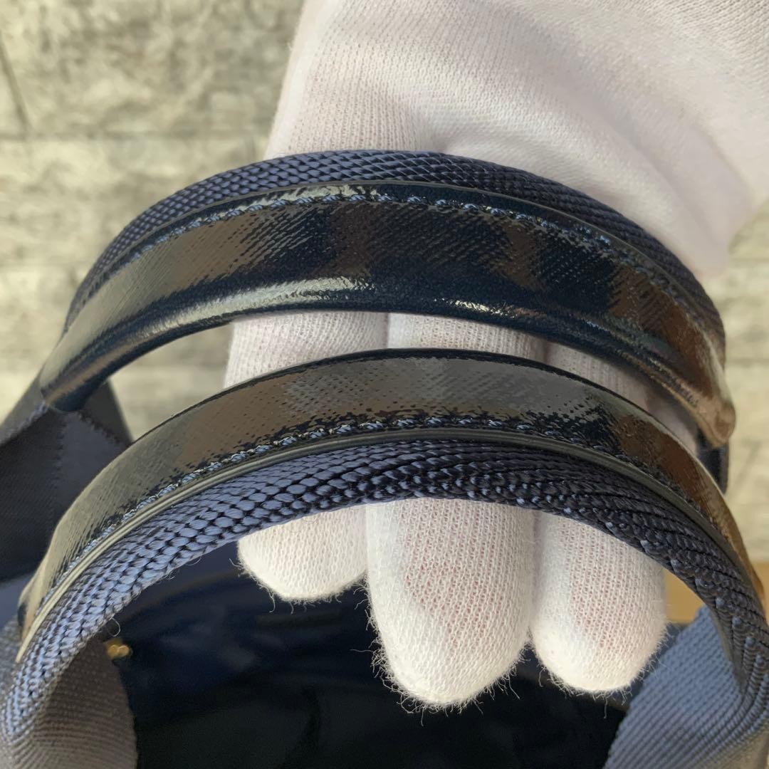 Tory Burch Tote Bag Shoulder Bag Nylon Navy Women's From Japan thumbnail 10