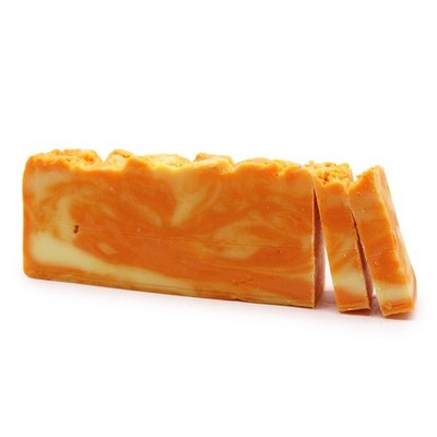 Orange - Olivenöl Seife Laib