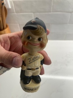1960s bobbleheads/ nodder Minnesota twins mini nodder