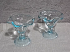 Bormioli Rocco Romantic Dessert Cup Ice Blue Set Of 2
