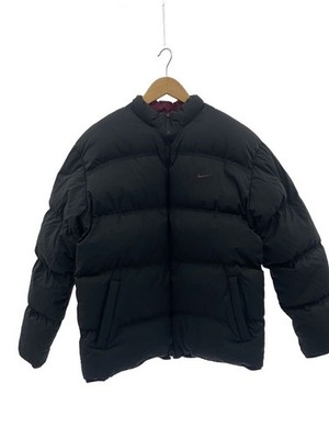 NIKE 00s Reversible Down Jacket XL Polyester BLK BRD