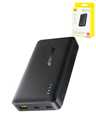 BASEUS EnerFill FP21 Power Bank with USB C-C Fast Charging Cable (22.5W) (10000