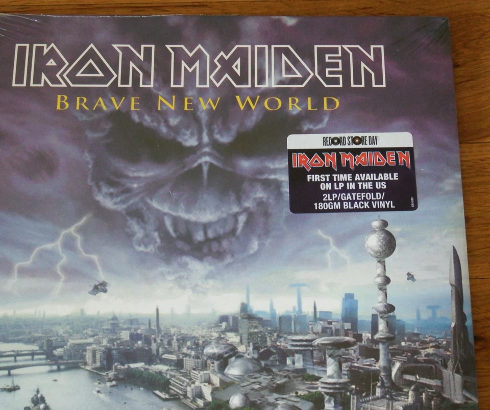 Iron Maiden Brave New World 2016 Record Store Day 2x Vinyl Record LP Sealed READ - Image 2 of 4