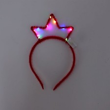 10pcs LED Glow Crown Headband For Birthday Parties