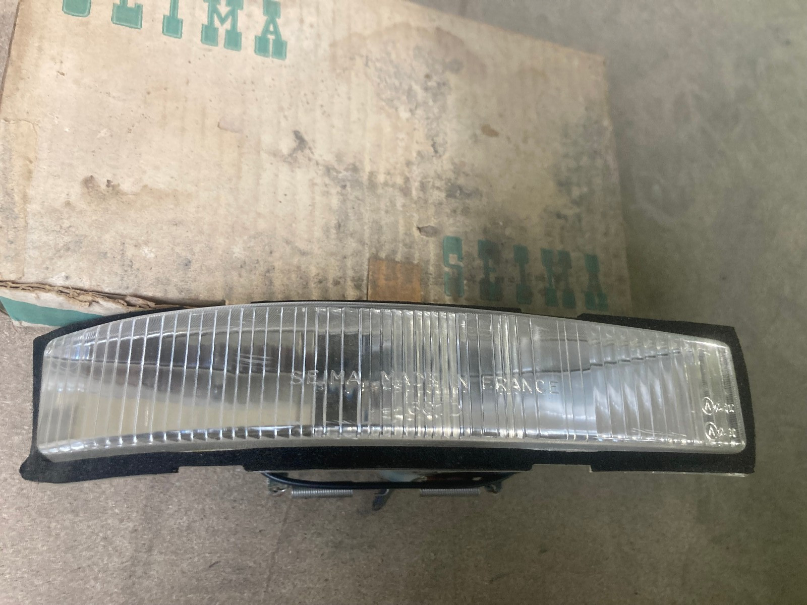 Feu clignotant avant droit cristal Seima 601D pour Citroën Ami 6