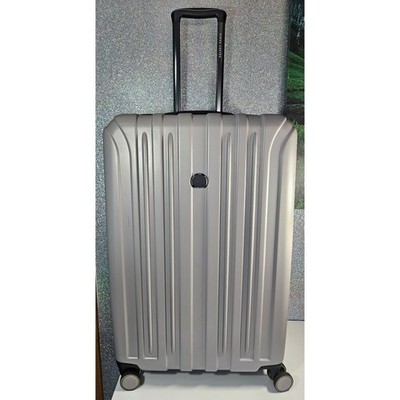 Delsey Accelerate キャリーケース グレー2個セット DELSEY Paris 2pc Accelerate Hardside Luggage Set Carry-On Large