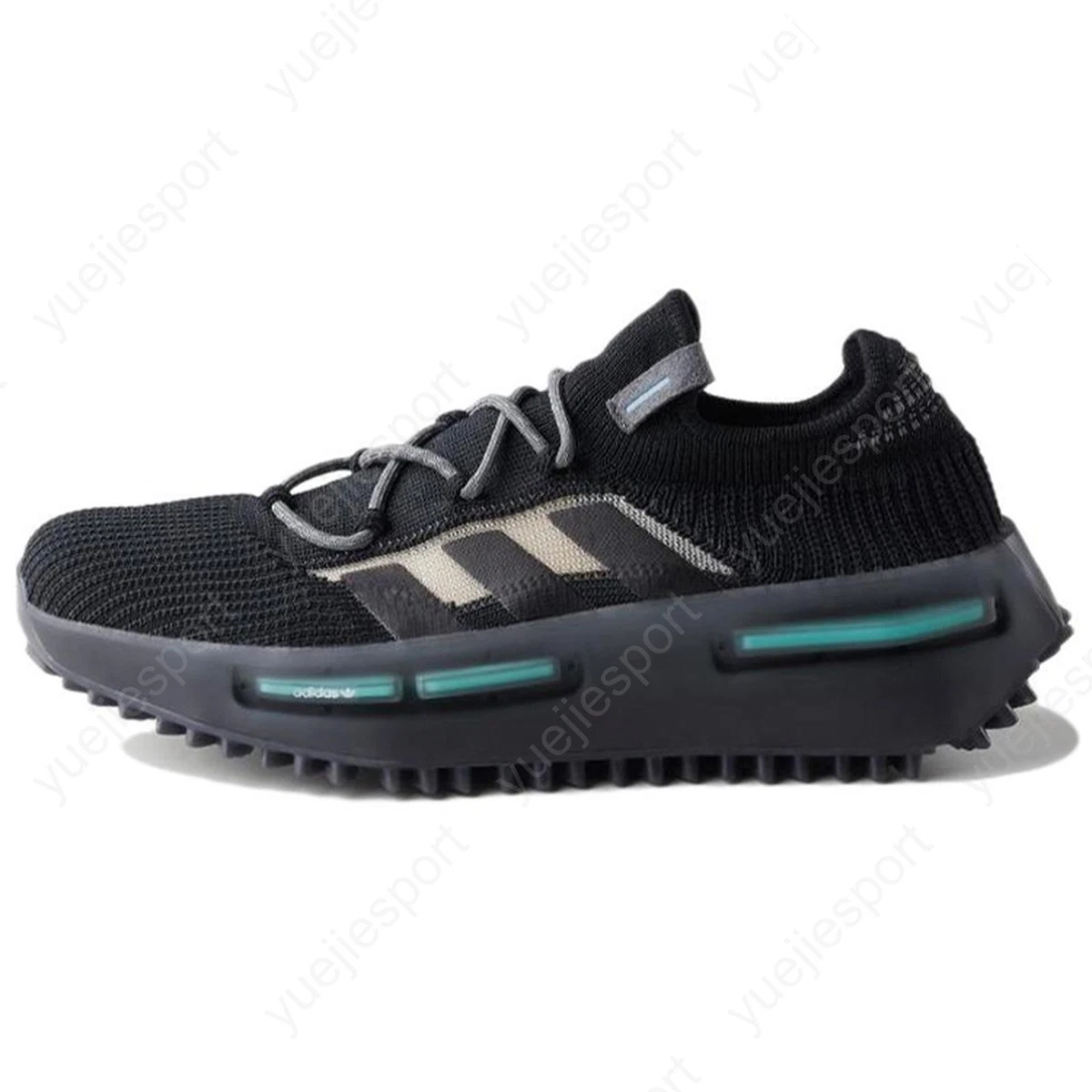 adidas gazelle silver green womens adidas NMD S1 main image 1