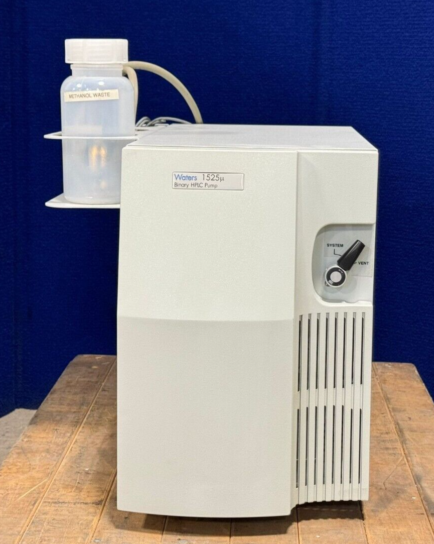 Waters 1525U Programmable Flow Rate Binary HPLC Pump 186001825IVD Model 25U