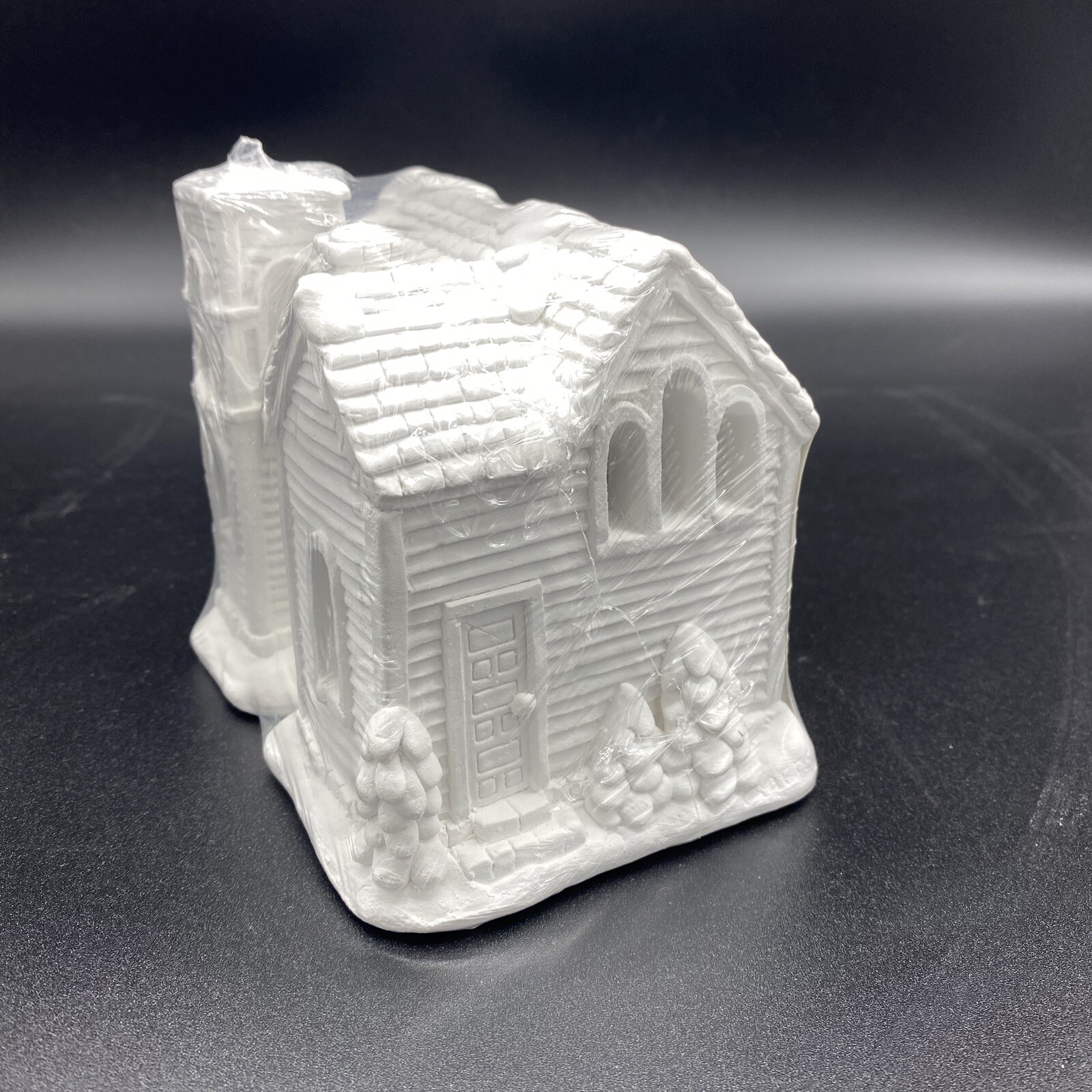 California Creations 97002 Country Cathedral Ready To Paint Christmas