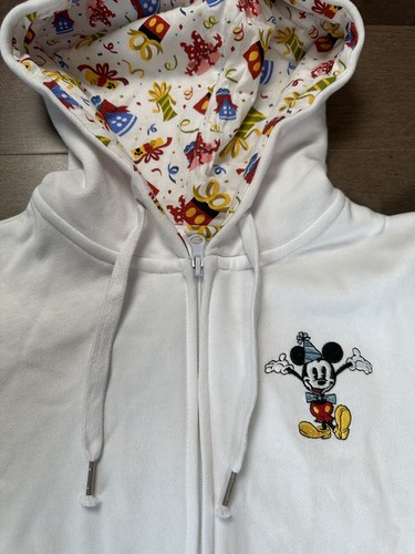 NWT Walt Disney World Women’s Hoodie Medium Lets Celebrate 2018 90th Anniversary - Picture 4 of 9