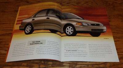 Original 1997 Mazda Protege Sport Sedan Deluxe Sales Brochure 97